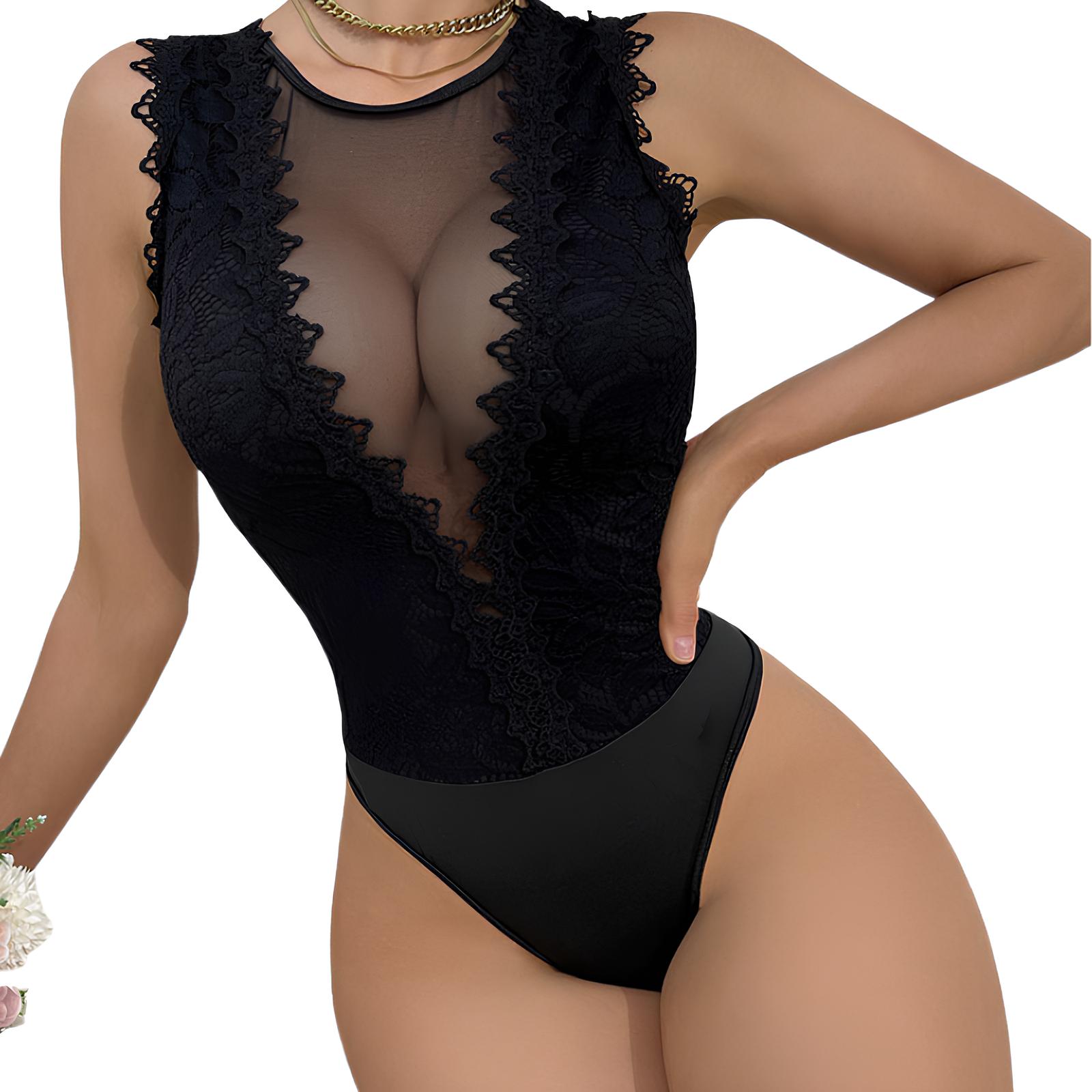 Der Torso einer Frau, die einen Aegina Body trägt.