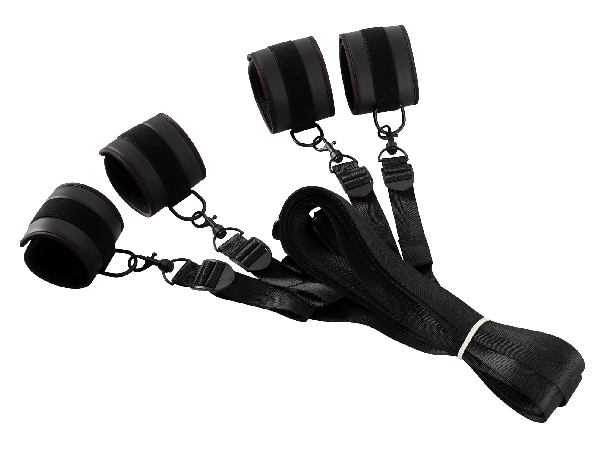Vegan Fetish - Bettfessel Set Vegan Fetish - Bettfessel Set