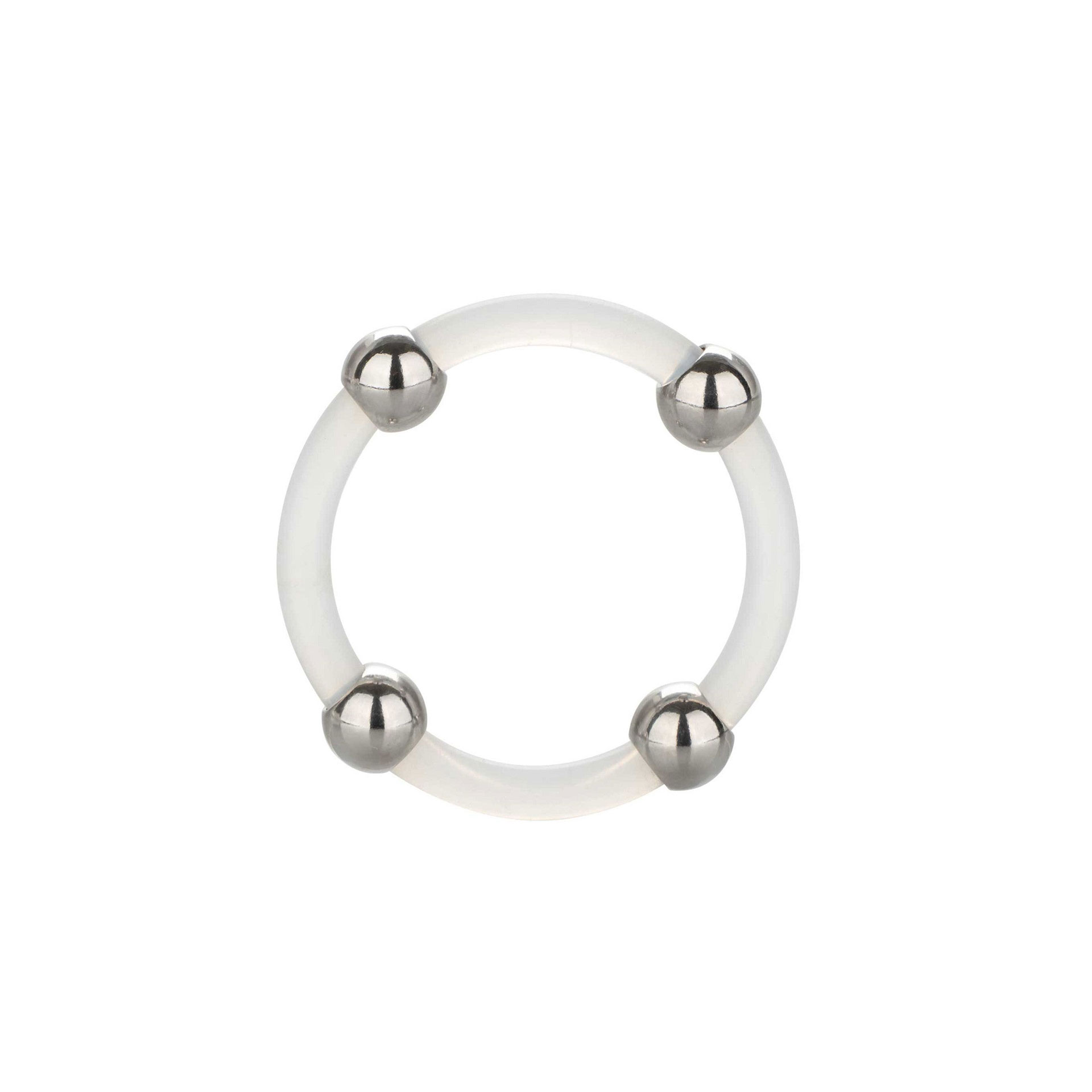 Steel Beaded Silicone Ring Steel Beaded Silicone Ring