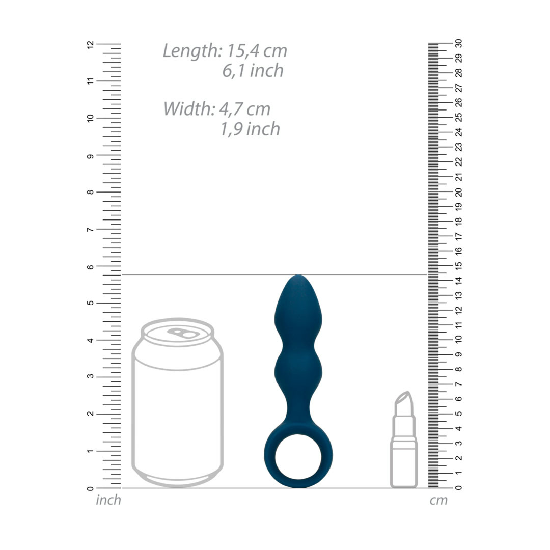 Teardrop Shaped Anal Plug - medium Teardrop Shaped Anal Plug - medium